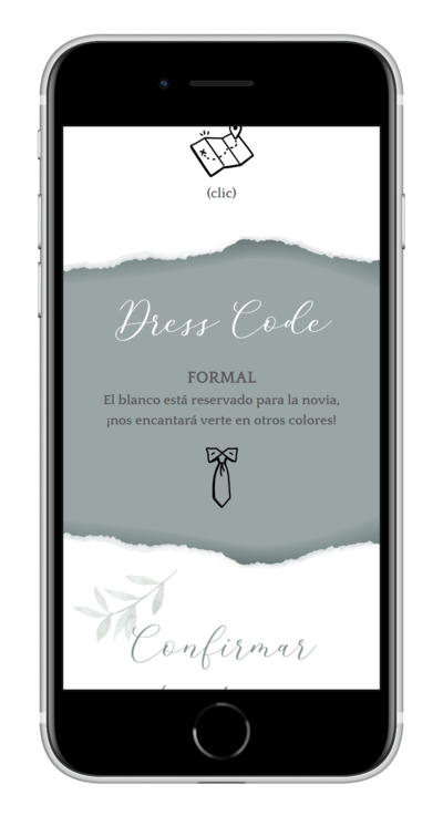 Invitación digital de boda classic personalizada 4