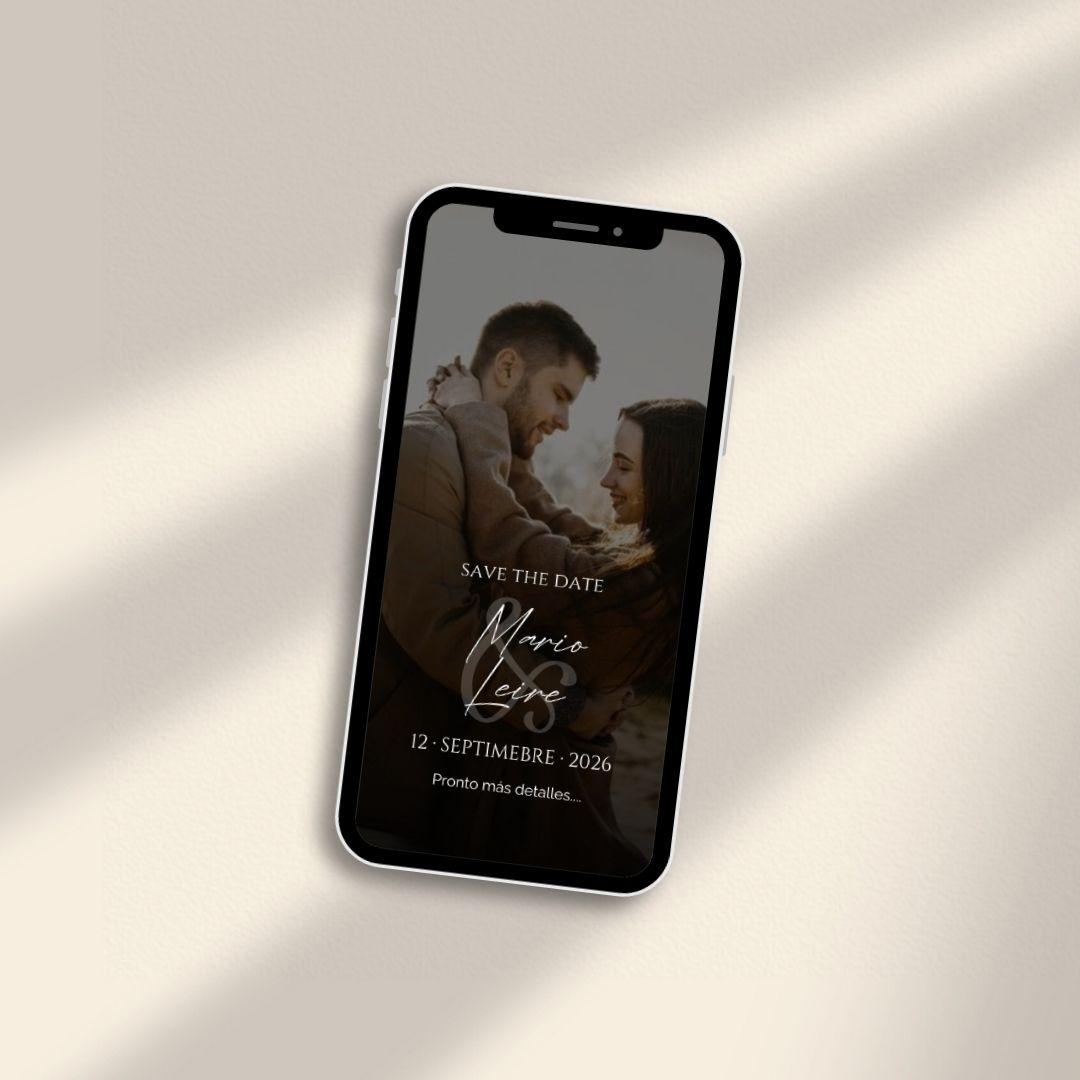 blackline Save The Date