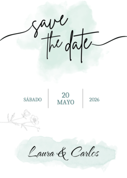 emerald Save The Date thumbnail