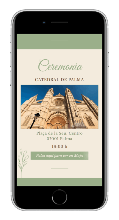 Digital Wedding Invitation simple