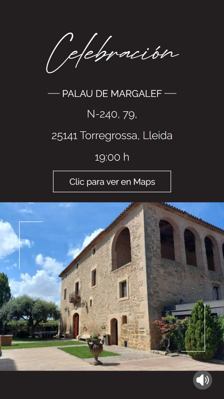 Interactive map section