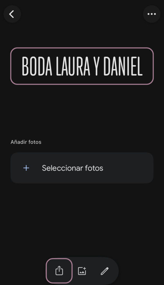 Google Photos App - Step 4