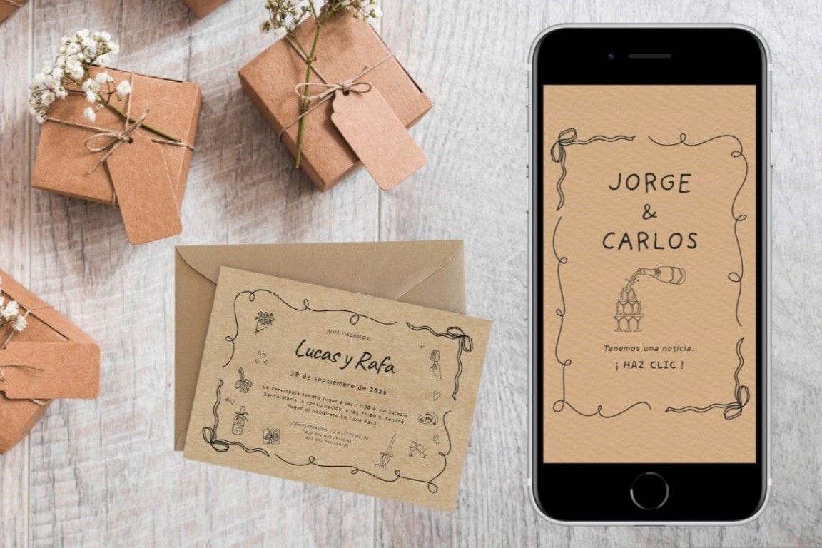 invitaciones digitales, bodas, planificacion boda