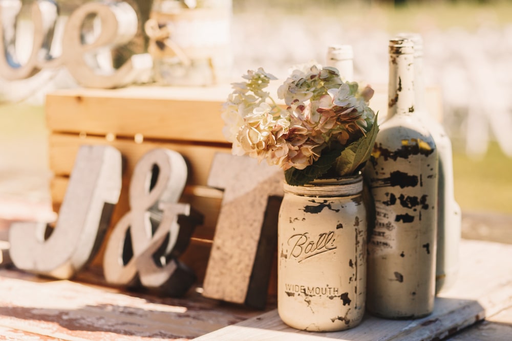Paleta de colores para boda rústica
