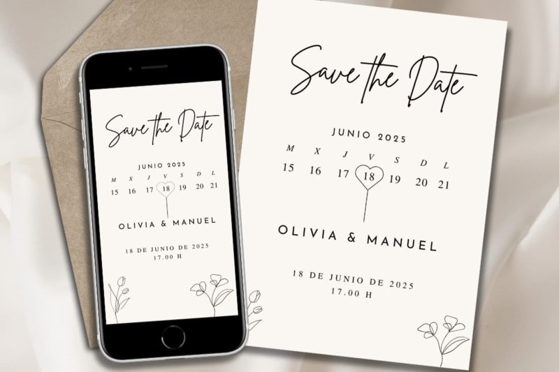 tarjetas save the date, save the date boda, invitaciones boda digitales, como hacer save the date, bodas modernas, tarjetas digitales