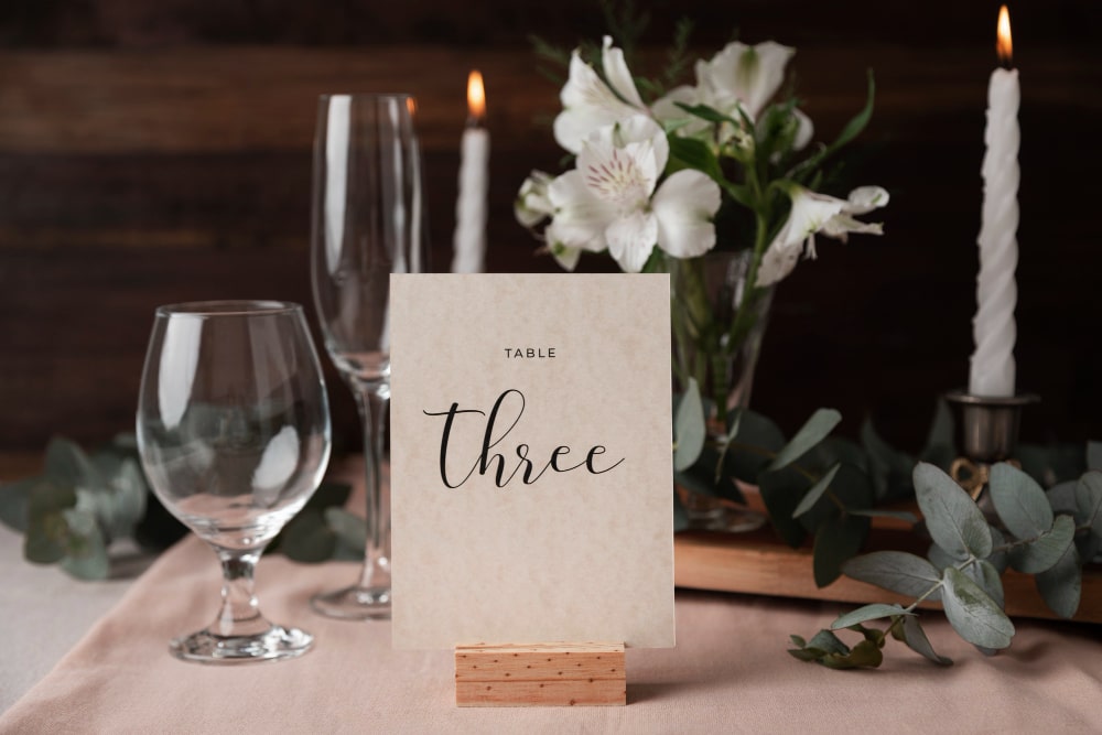 Kraft style seating plan