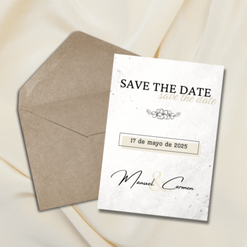 elegant Save The Date